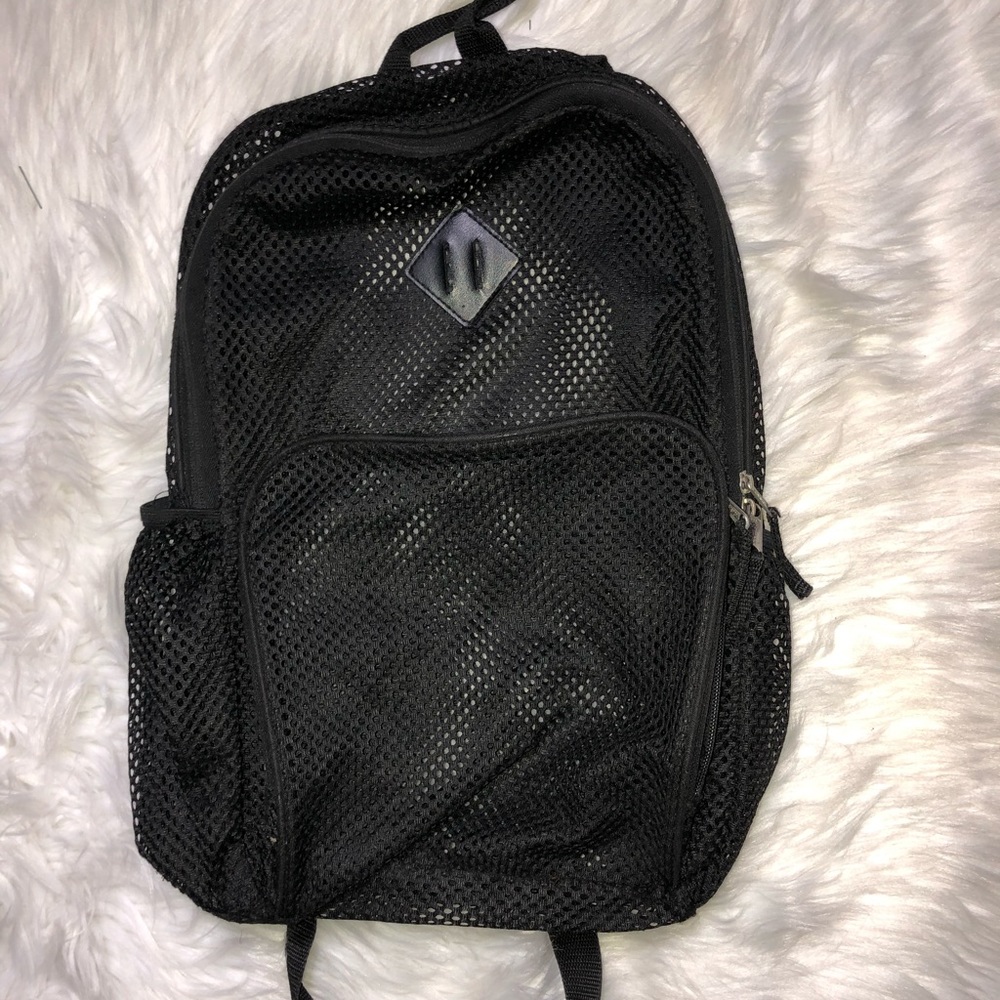 Black Mesh book bag